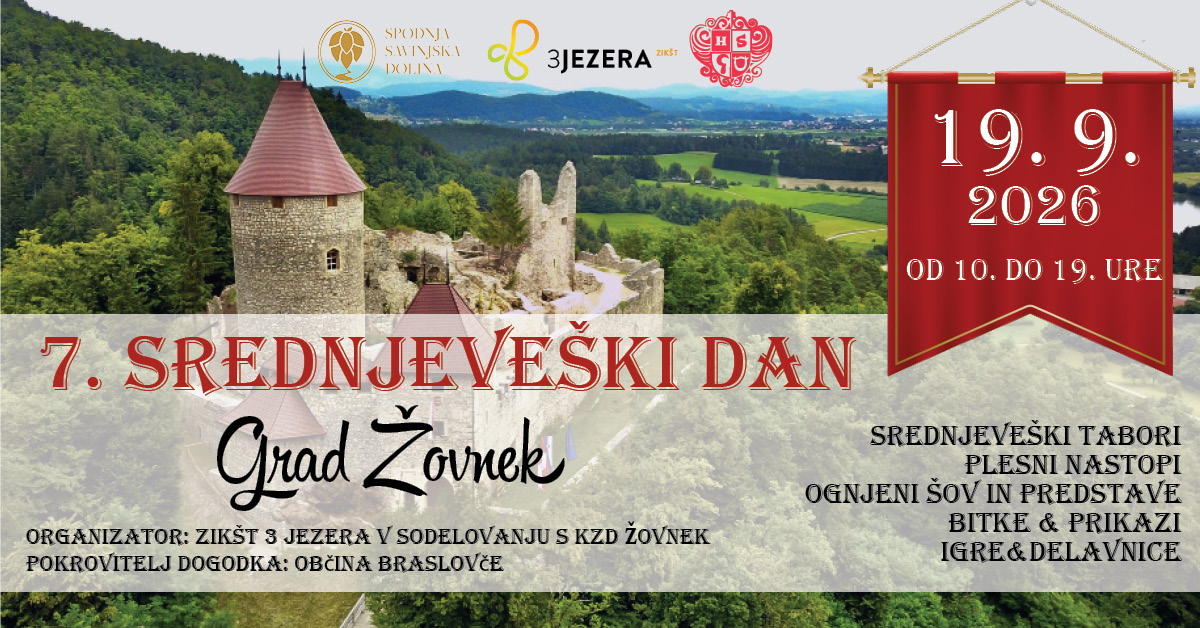 KUD Galiarda bo odplesala vse do gradu Žovnek